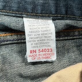 Gap Jeans Mens 33x29 Blue Cotton Dark Wash Denim Morrison Button Fly Faded