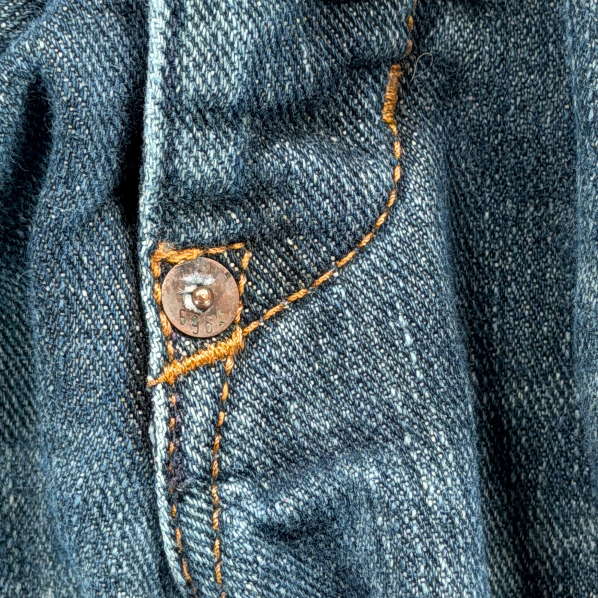 Gap Jeans Mens 33x29 Blue Cotton Dark Wash Denim Morrison Button Fly Faded-6 Gap Jeans Mens 33x29 Blue Cotton Dark Wash Denim Morrison Button Fly Faded