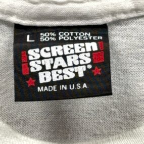 Vintage Desert Storm Shirt Adult MEDIUM White Screen Stars Military Jet Flag 90s