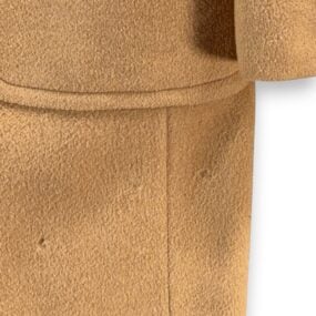 Vintage Hart Schaffner Marx Coat Adult LARGE Brown Camel Hair Trumpeter USA 70s