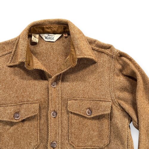 Vintage Woolrich Shirt Adult MEDIUM Brown Wool Blend Twill Workwear Heritage 70s-2 Vintage Woolrich Shirt Adult MEDIUM Brown Wool Blend Twill Workwear Heritage 70s