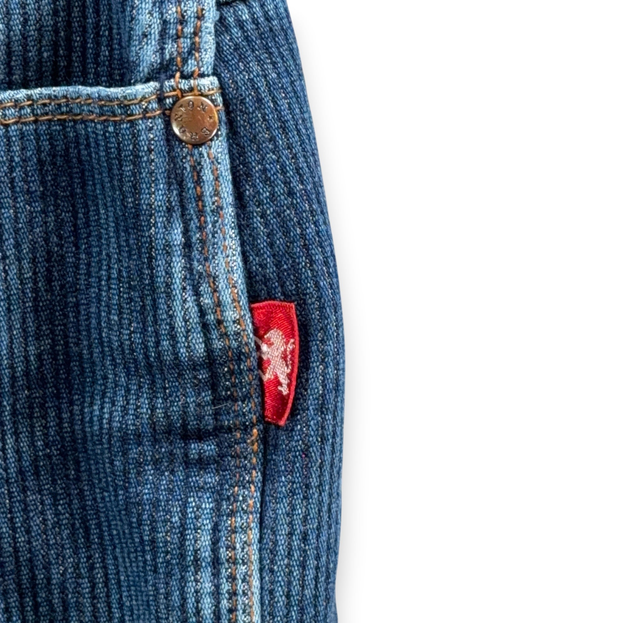 Vintage Braxton Jeans Mens 34x29 Blue Corduroy Denim Stretch Faded Whisker 90s-5 Vintage Braxton Jeans Mens 34x29 Blue Corduroy Denim Stretch Faded Whisker 90s