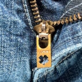 Vintage Lucky Brand Jeans Mens 34x32 Blue Carpenter Dungarees Cotton Denim 90s