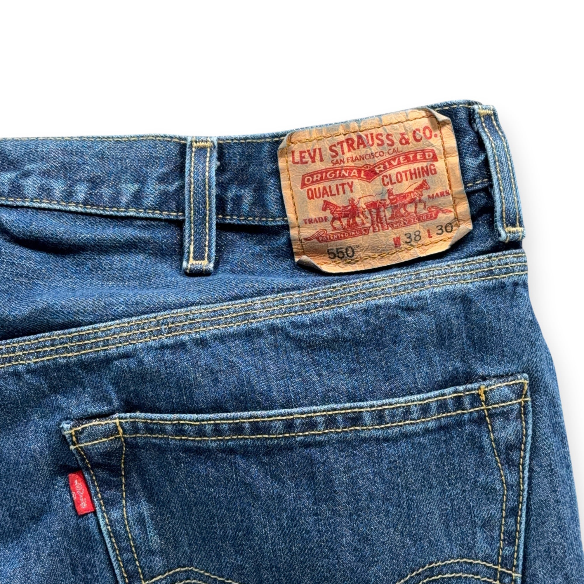 Vintage Levis 550 Jeans Mens 36x30 Blue Denim Relaxed Dark Wash 38x30 Tag Y2K-10 Vintage Levis 550 Jeans Mens 36x30 Blue Denim Relaxed Dark Wash 38x30 Tag Y2K