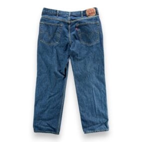 Vintage Levis 550 Jeans Mens 36x30 Blue Denim Relaxed Dark Wash 38x30 Tag Y2K