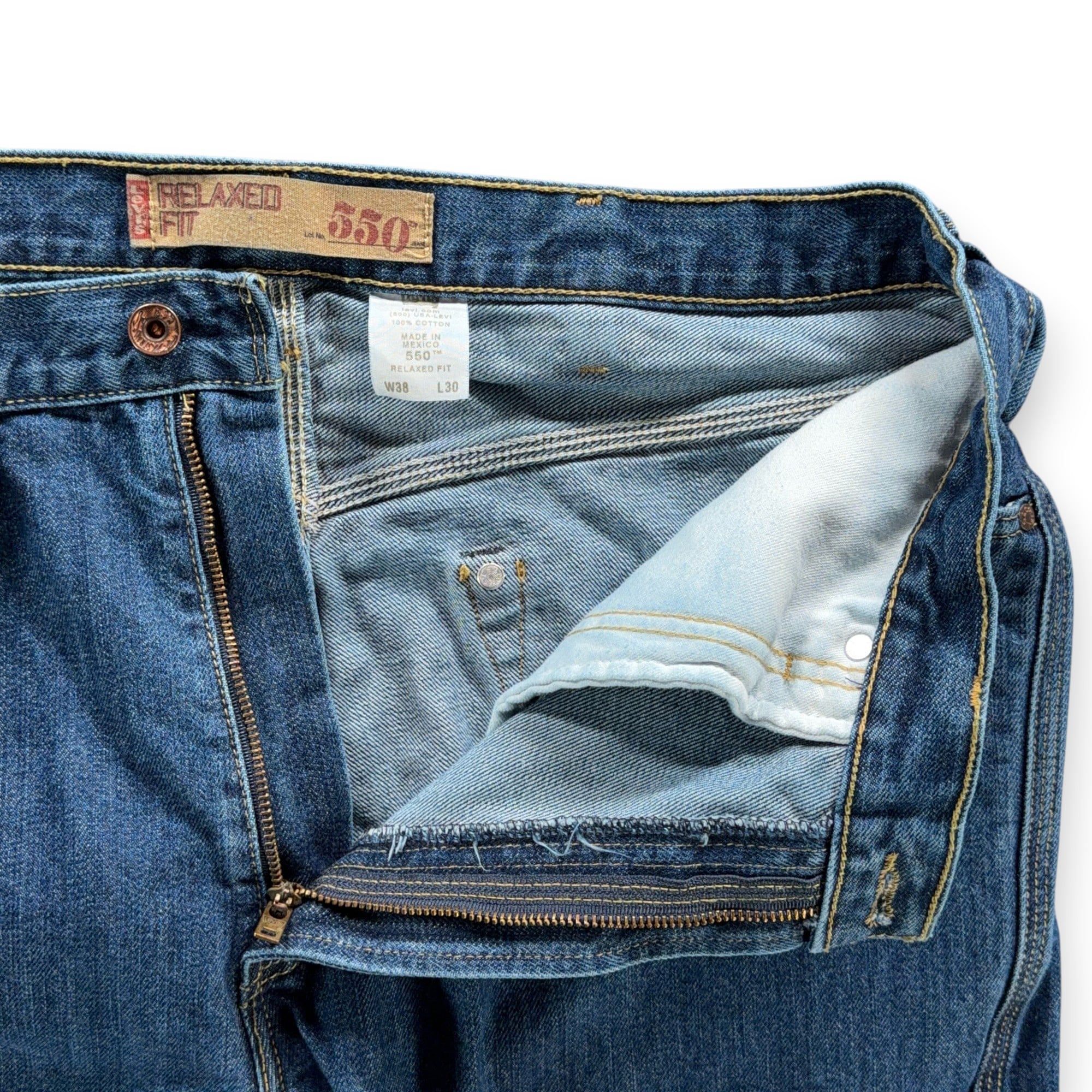 Vintage Levis 550 Jeans Mens 36x30 Blue Denim Relaxed Dark Wash 38x30 Tag Y2K-4 Vintage Levis 550 Jeans Mens 36x30 Blue Denim Relaxed Dark Wash 38x30 Tag Y2K