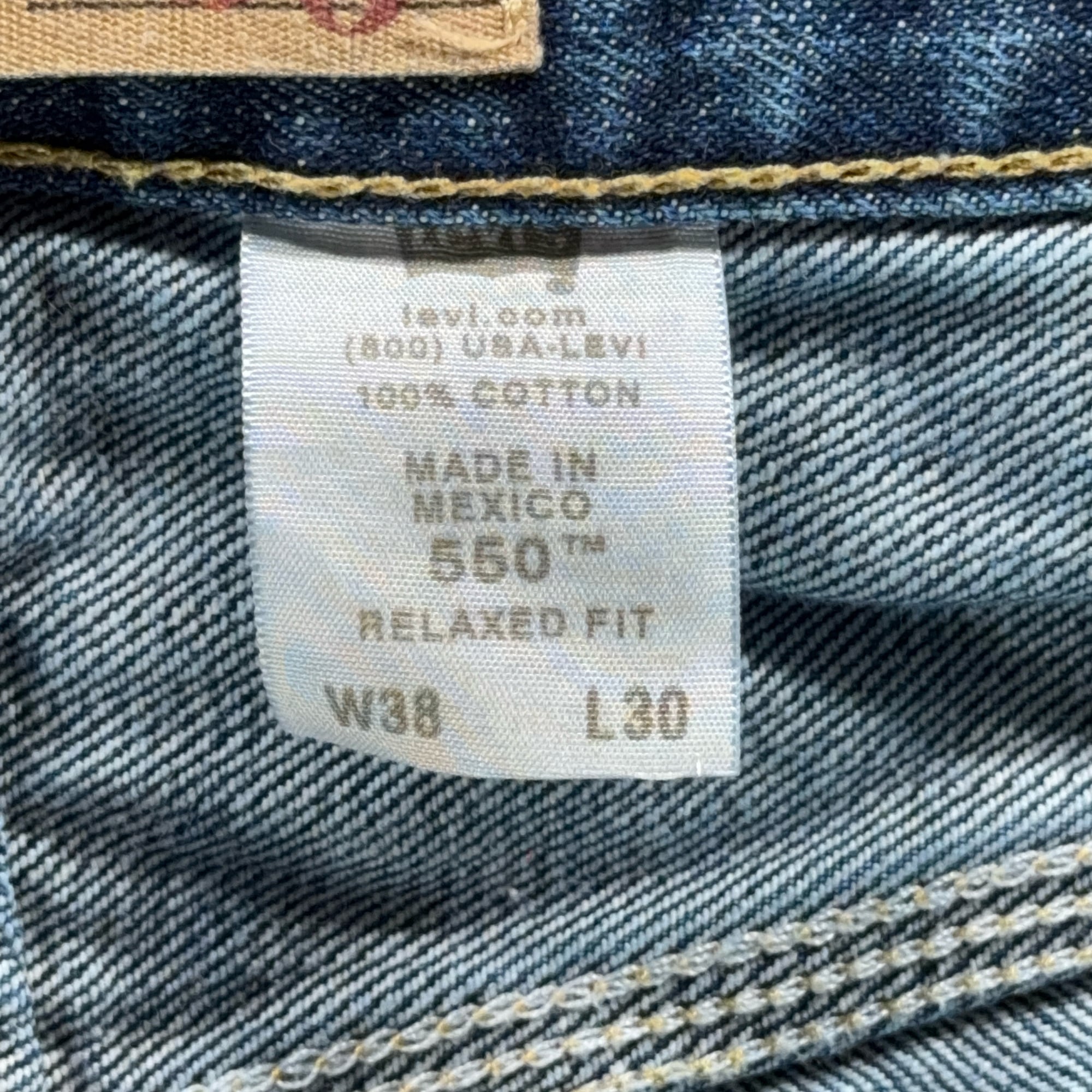 Vintage Levis 550 Jeans Mens 36x30 Blue Denim Relaxed Dark Wash 38x30 Tag Y2K-6 Vintage Levis 550 Jeans Mens 36x30 Blue Denim Relaxed Dark Wash 38x30 Tag Y2K