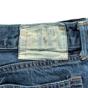 Polo Ralph Lauren Jeans Mens 34x30 Blue Classic 867 Cotton Denim 32x30 Tag