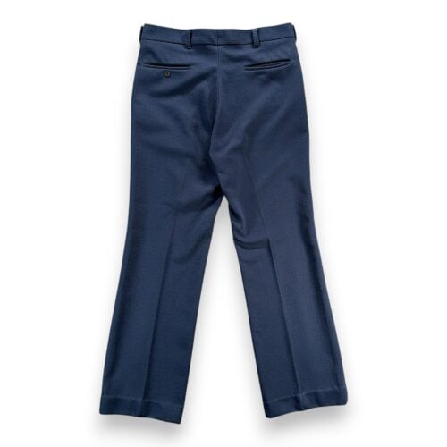 Vintage Pants Mens 32×30 Blue YKK Zipper Talon Hardware Textured Leisure 70s-2 Vintage Pants Mens 32x30 Blue YKK Zipper Talon Hardware Textured Leisure 70s