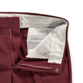 Vintage Kings Road Pants Mens 32x30 Red Sears Perma Prest Flared 34 Tag 70s