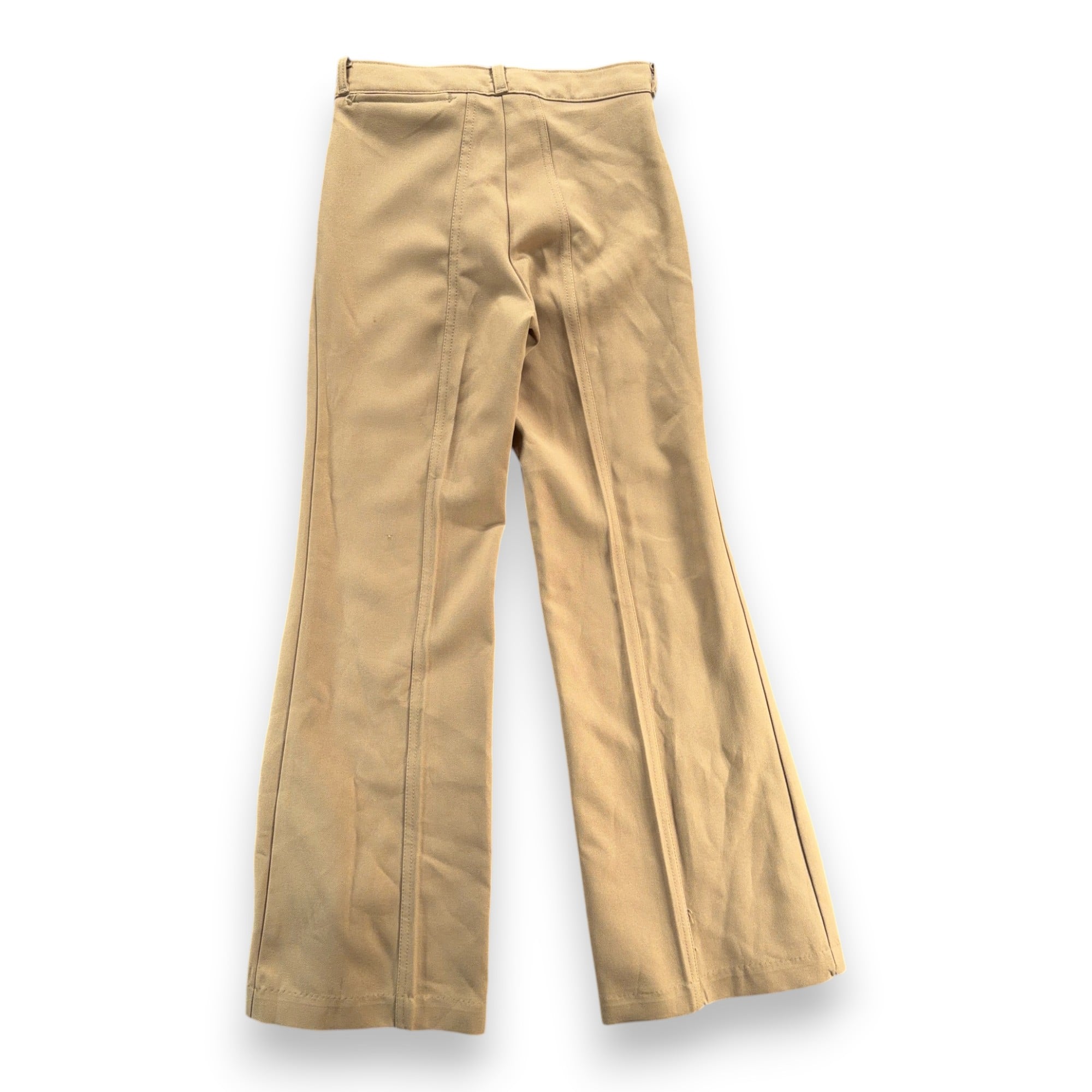 Vintage Bell Bottom Pants Mens 28x32 Brown Talon Zip Flare Hip Pockets 70s-2 Vintage Bell Bottom Pants Mens 28x32 Brown Talon Zip Flare Hip Pockets 70s
