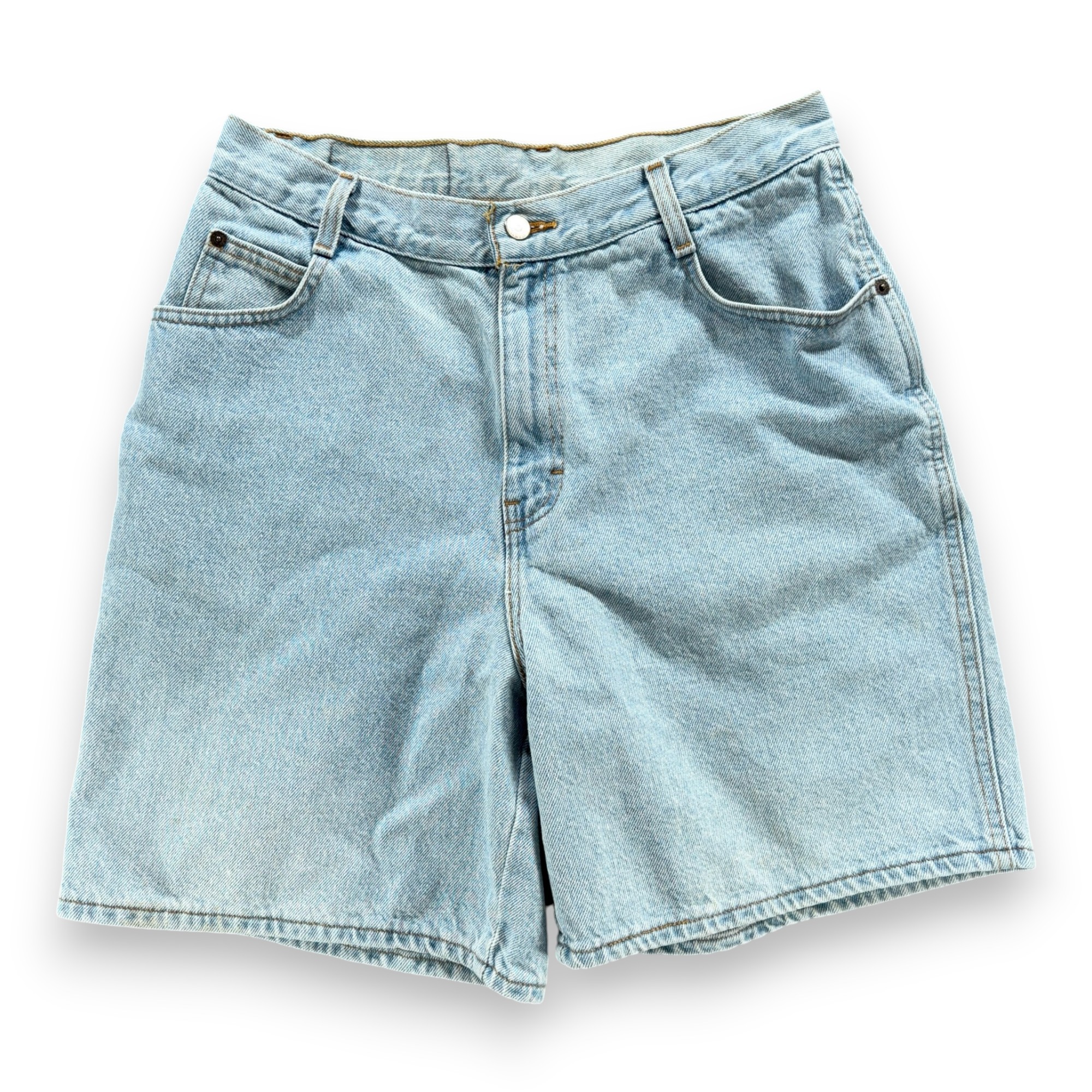 Vintage Gitano Shorts Womens 14 31 Blue Jean Denim Wide Leg Light Wash 90s-1 Vintage Gitano Shorts Womens 14 31 Blue Jean Denim Wide Leg Light Wash 90s