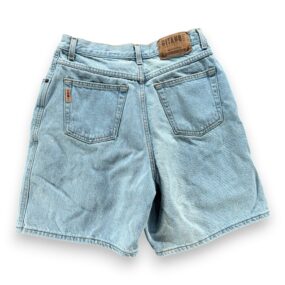 Vintage Gitano Shorts Womens 14 31 Blue Jean Denim Wide Leg Light Wash 90s