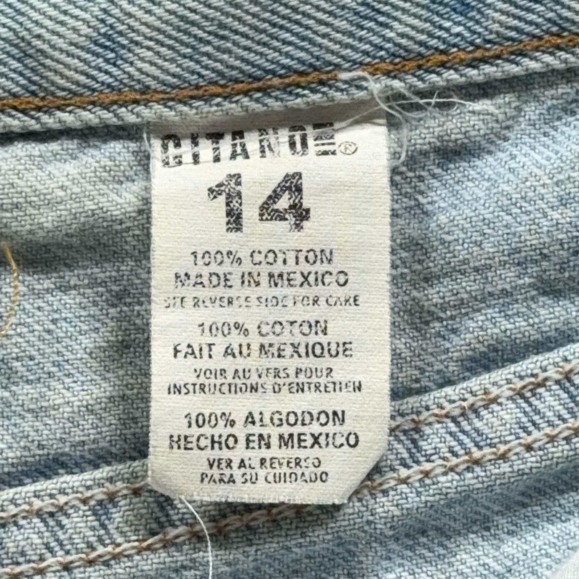 Vintage Gitano Shorts Womens 14 31 Blue Jean Denim Wide Leg Light Wash 90s-5 Vintage Gitano Shorts Womens 14 31 Blue Jean Denim Wide Leg Light Wash 90s