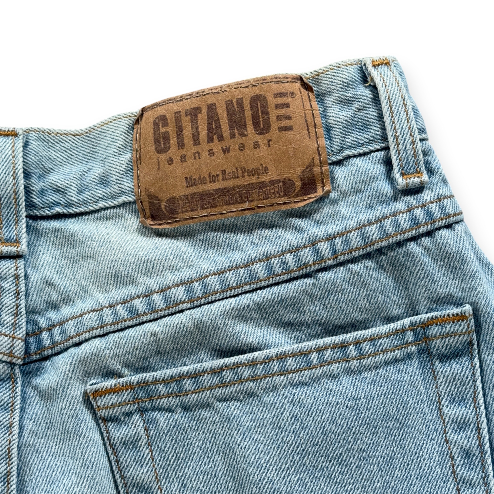 Vintage Gitano Shorts Womens 14 31 Blue Jean Denim Wide Leg Light Wash 90s-7 Vintage Gitano Shorts Womens 14 31 Blue Jean Denim Wide Leg Light Wash 90s