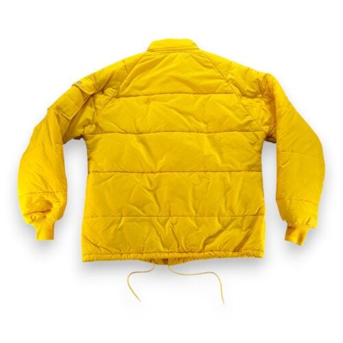 Vintage Swingster Jacket Adult LARGE Yellow Puffer Nylon Quilted USA 70s-2 Vintage Swingster Jacket Adult LARGE Yellow Puffer Nylon Quilted USA 70s