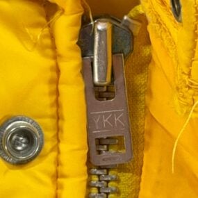 Vintage Swingster Jacket Adult LARGE Yellow Puffer Nylon Quilted USA 70s