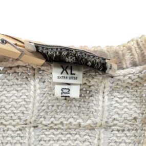 Vintage Kent Curwen Sweater Adult SMALL White Cricket Royal Marines Crest UK 80s