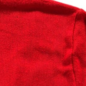Vintage Arnold Palmer Sweater Adult XS Red Robert Bruce Cardigan Knit USA 80s