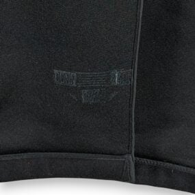 Vintage DSCP Pea Coat Adult 46L Black Wool Satin Navy Military Overcoat USA Y2K