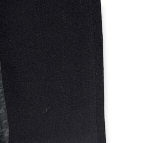 Vintage Pembroke Coat Adult 38L Black Wool Peacoat Navy Anchor Military USA 70s