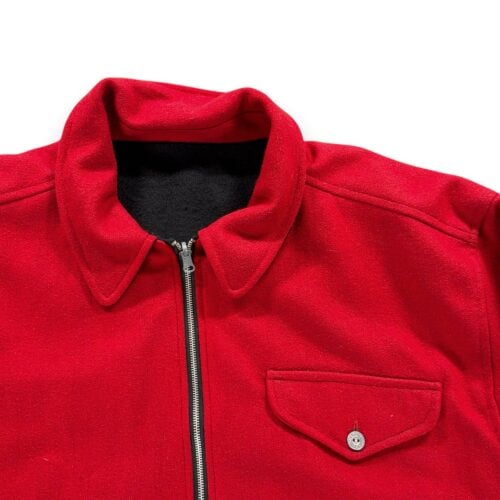 Vintage Marlboro Jacket Adult EXTRA LARGE Red Black Wool Nylon Reversible 90s-2 Vintage Marlboro Jacket Adult EXTRA LARGE Red Black Wool Nylon Reversible 90s