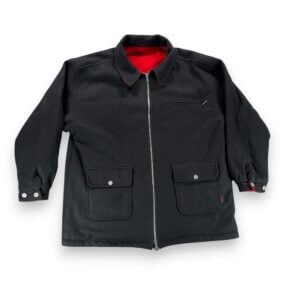 Vintage Marlboro Jacket Adult EXTRA LARGE Red Black Wool Nylon Reversible 90s