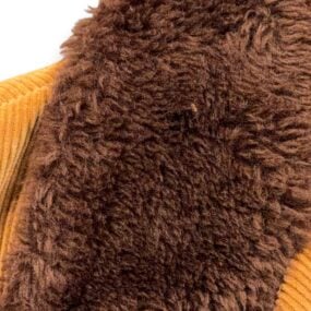 Vintage Envoy Jacket Adult MEDIUM Brown Corduroy NOW Coat Sherpa Belted 60s