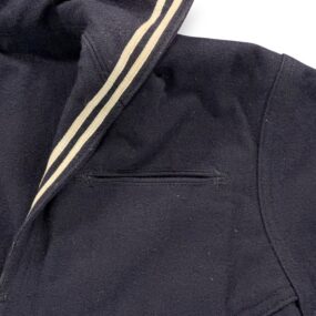 Vintage Sailor Shirt Boys MEDIUM Black Middy Crackerjack Uniform US Navy 40s