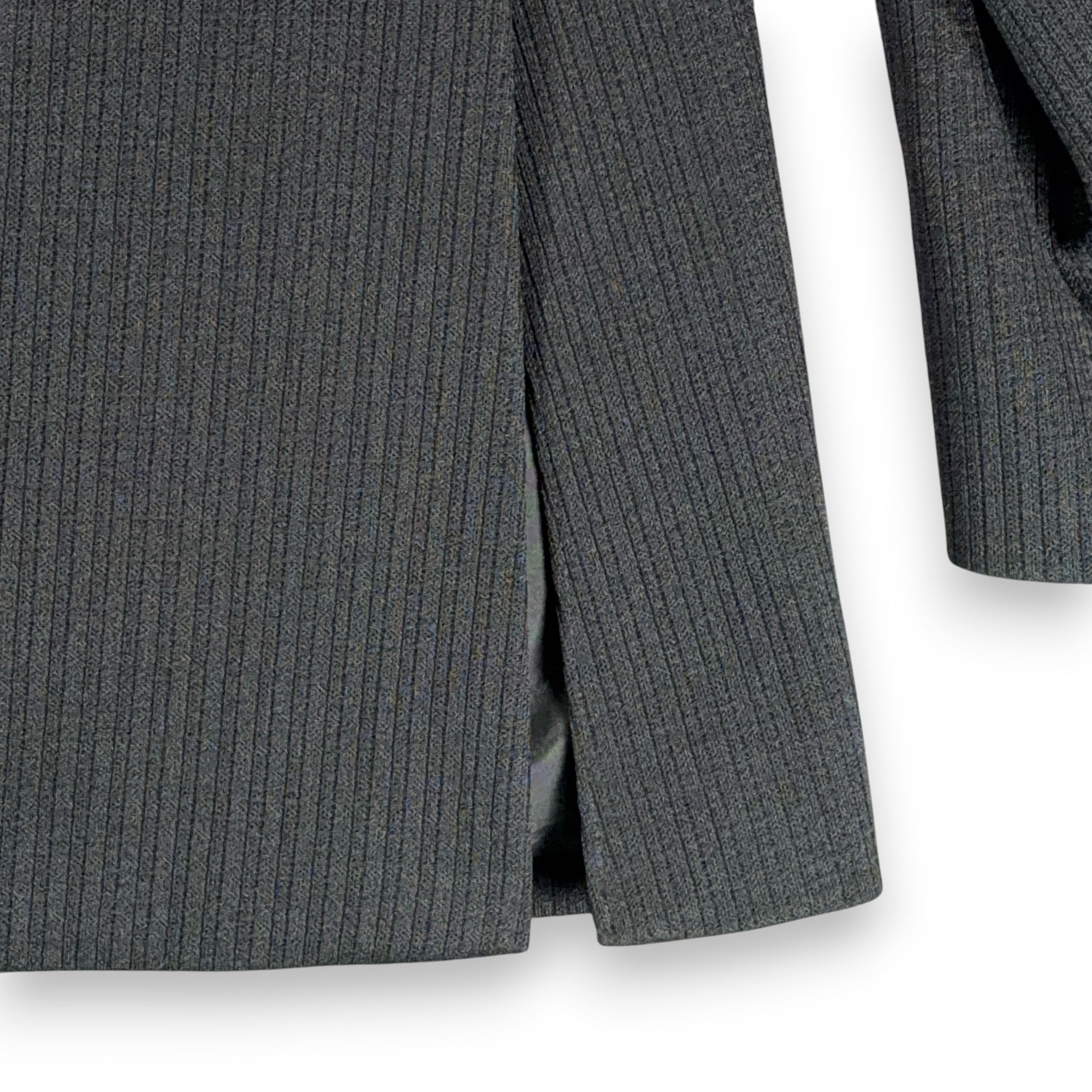 Vintage Nulook Jacket Adult LARGE Black Ribbed Polyester Disco Blazer 70s-10 Vintage Nulook Jacket Adult LARGE Black Ribbed Polyester Disco Blazer 70s