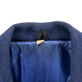 Vintage Butwin Varsity Jacket Adult MEDIUM Blue Aviation Fraternity ISU USA 60s