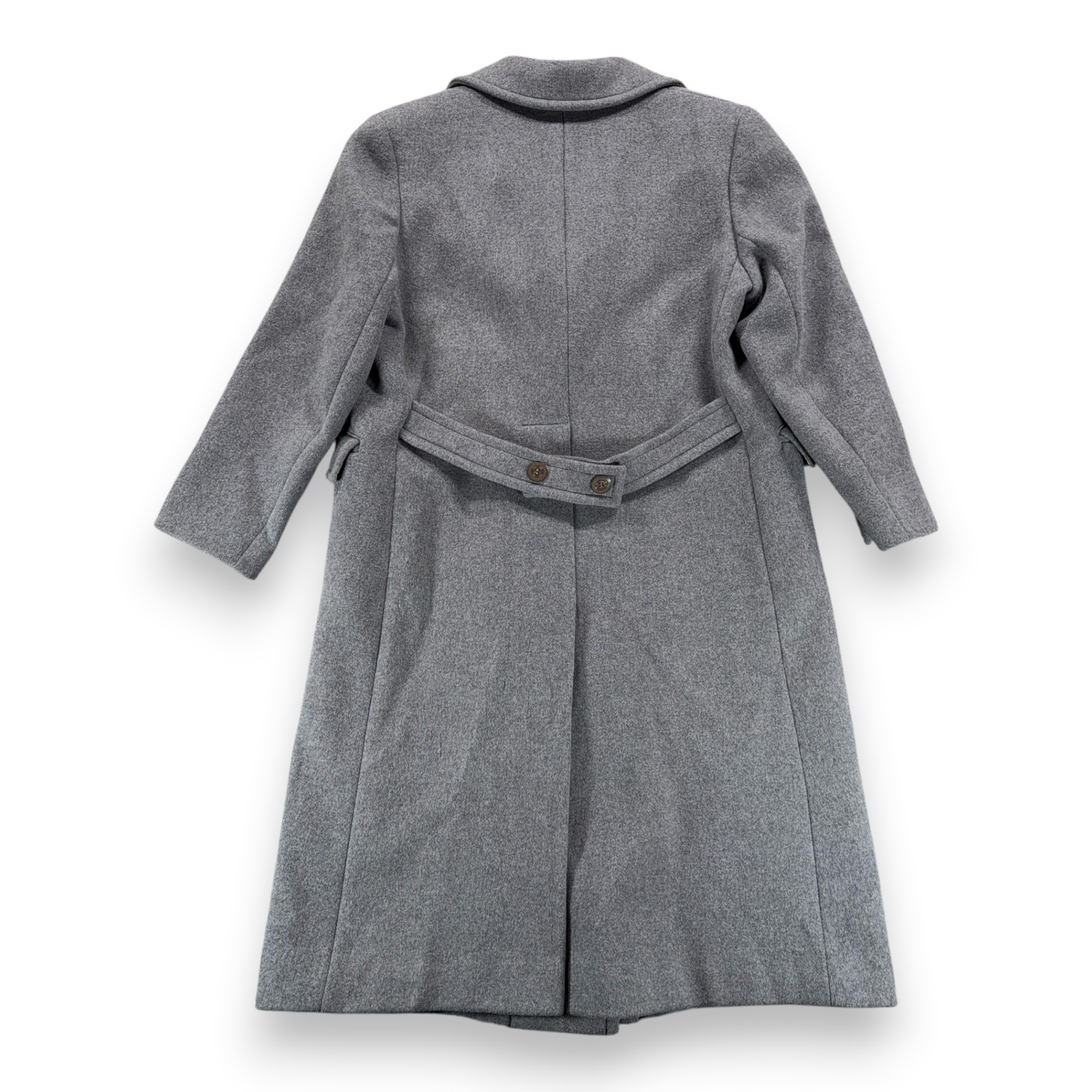 Vintage Pendleton Coat Womens LARGE Gray Virgin Wool Maxi Belted Topcoat USA 70s-3 Vintage Pendleton Coat Womens LARGE Gray Virgin Wool Maxi Belted Topcoat USA 70s