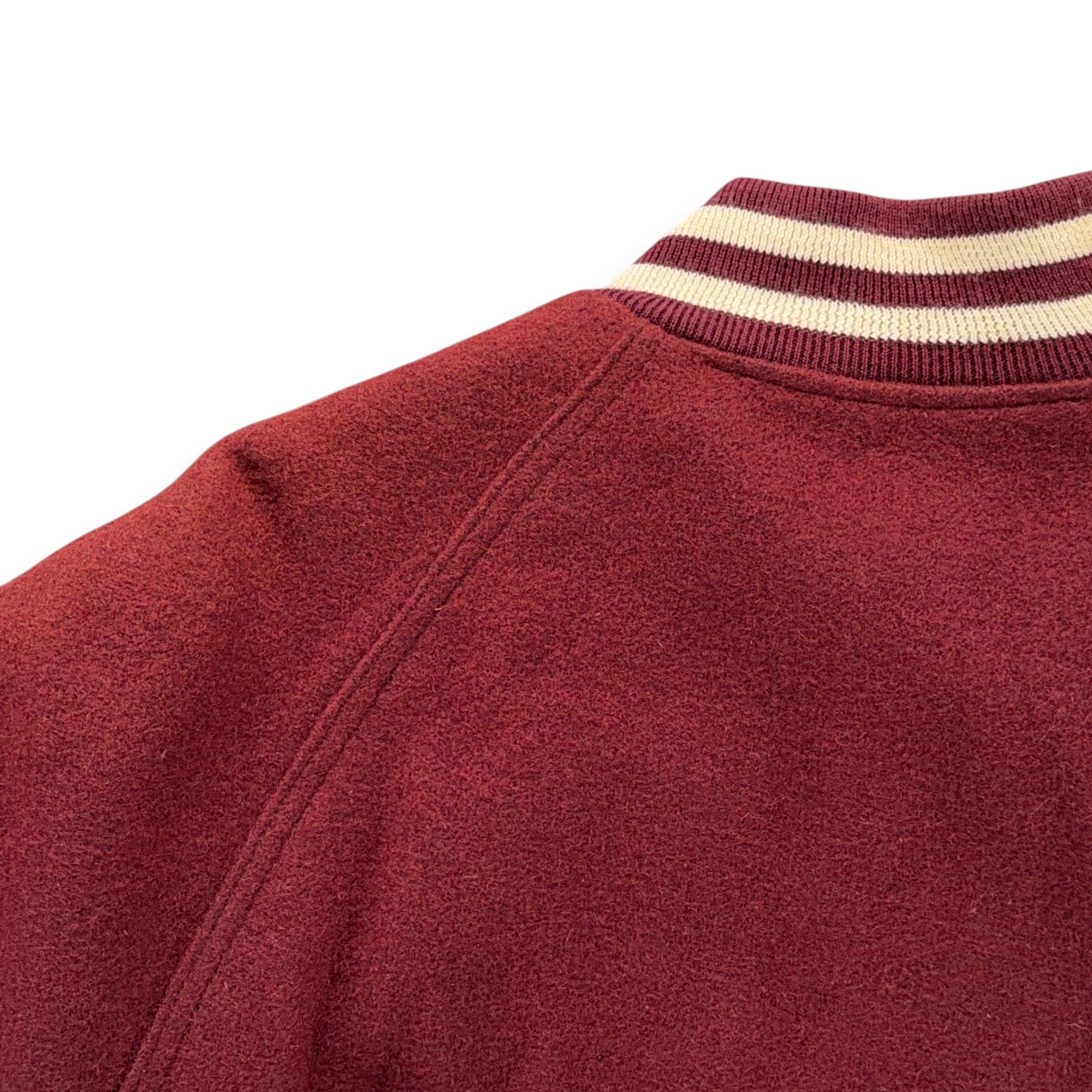 Vintage Holloway Varsity Jacket Adult Extra Large Red Wool Rowing Patch USA 80s-11 Vintage Holloway Varsity Jacket Adult Extra Large Red Wool Rowing Patch USA 80s