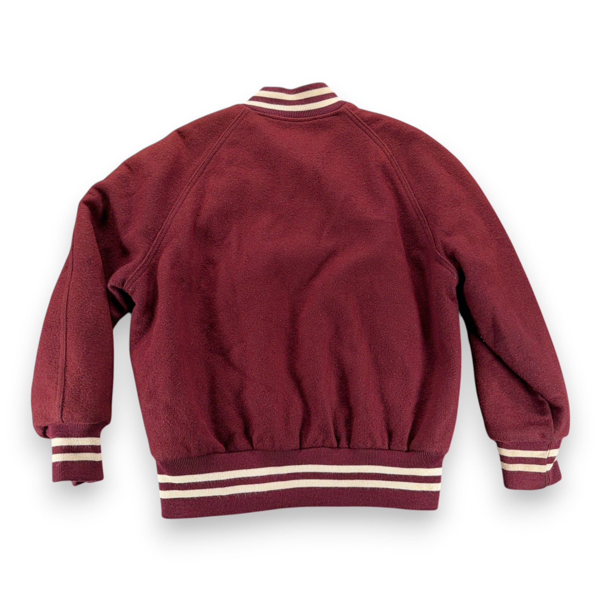 Vintage Holloway Varsity Jacket Adult Extra Large Red Wool Rowing Patch USA 80s-3 Vintage Holloway Varsity Jacket Adult Extra Large Red Wool Rowing Patch USA 80s