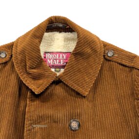 Vintage McGregor Jacket Adult Large Brown Corduroy Sherpa Lined Union USA 70s