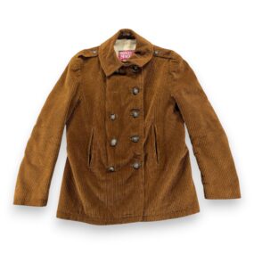 Vintage McGregor Jacket Adult Large Brown Corduroy Sherpa Lined Union USA 70s