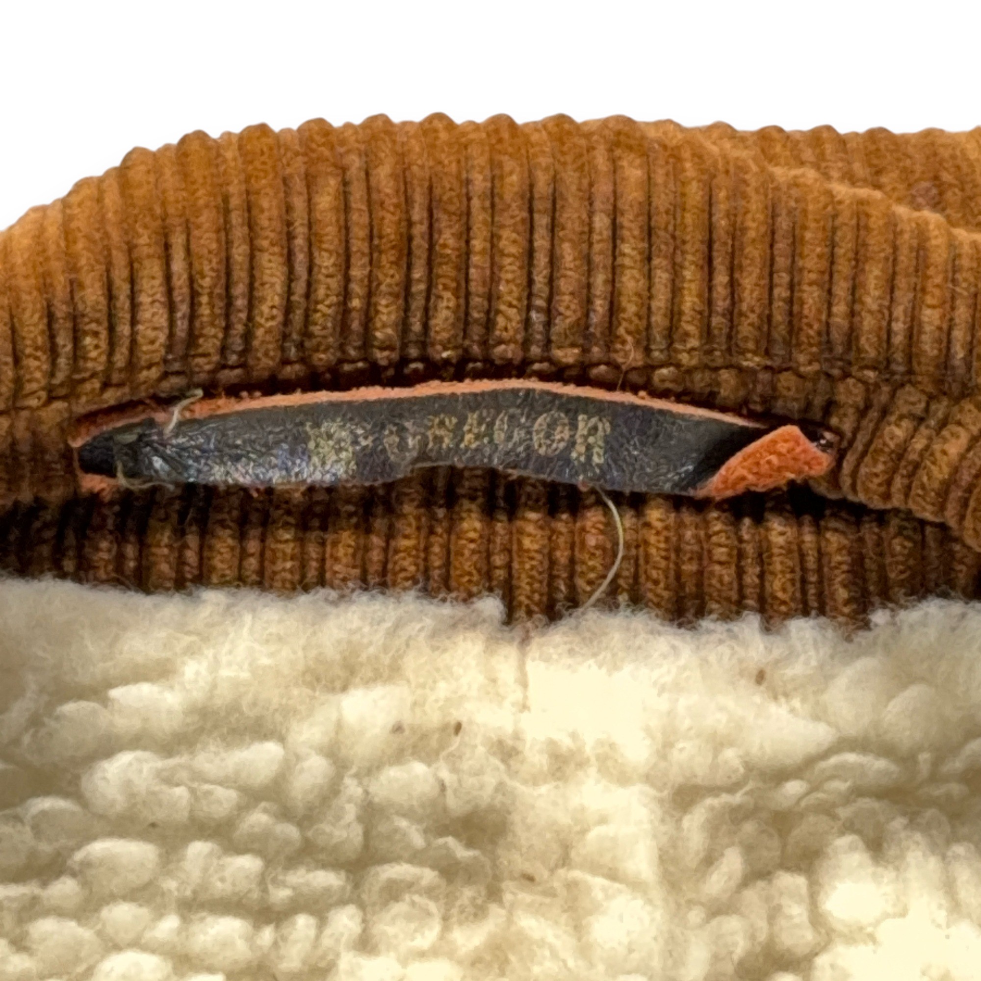 Vintage McGregor Jacket Adult Large Brown Corduroy Sherpa Lined Union USA 70s-7 Vintage McGregor Jacket Adult Large Brown Corduroy Sherpa Lined Union USA 70s