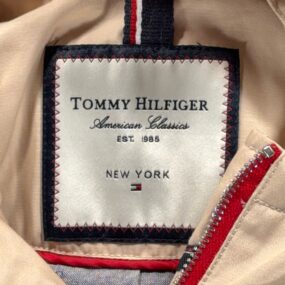 Tommy Hilfiger Coat Womens EXTRA LARGE Brown Hooded Anorak Utility Jacket 1X