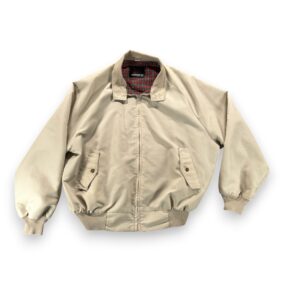Vintage American Jac Bomber Jacket Adult EXTRA LARGE Brown Raglan Lined USA 90s