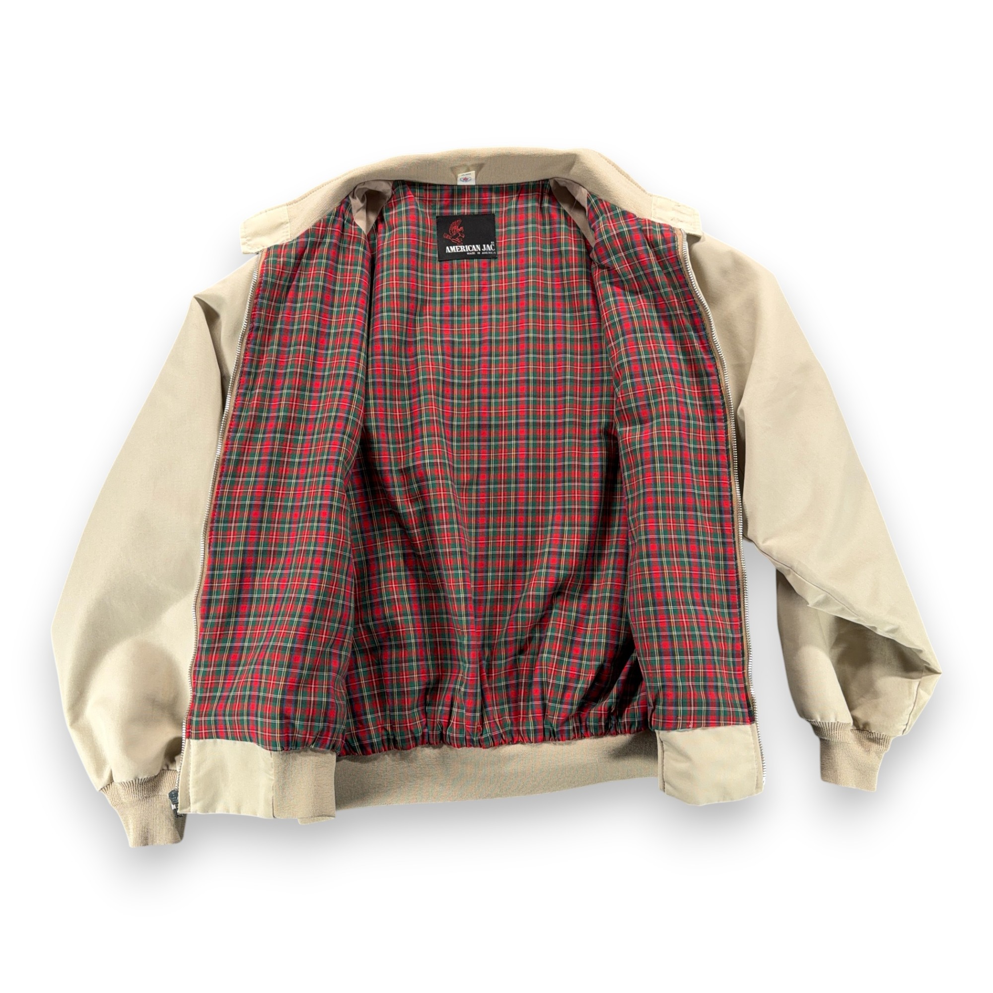 Vintage American Jac Bomber Jacket Adult EXTRA LARGE Brown Raglan Lined USA 90s-4 Vintage American Jac Bomber Jacket Adult EXTRA LARGE Brown Raglan Lined USA 90s