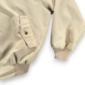Vintage American Jac Bomber Jacket Adult EXTRA LARGE Brown Raglan Lined USA 90s