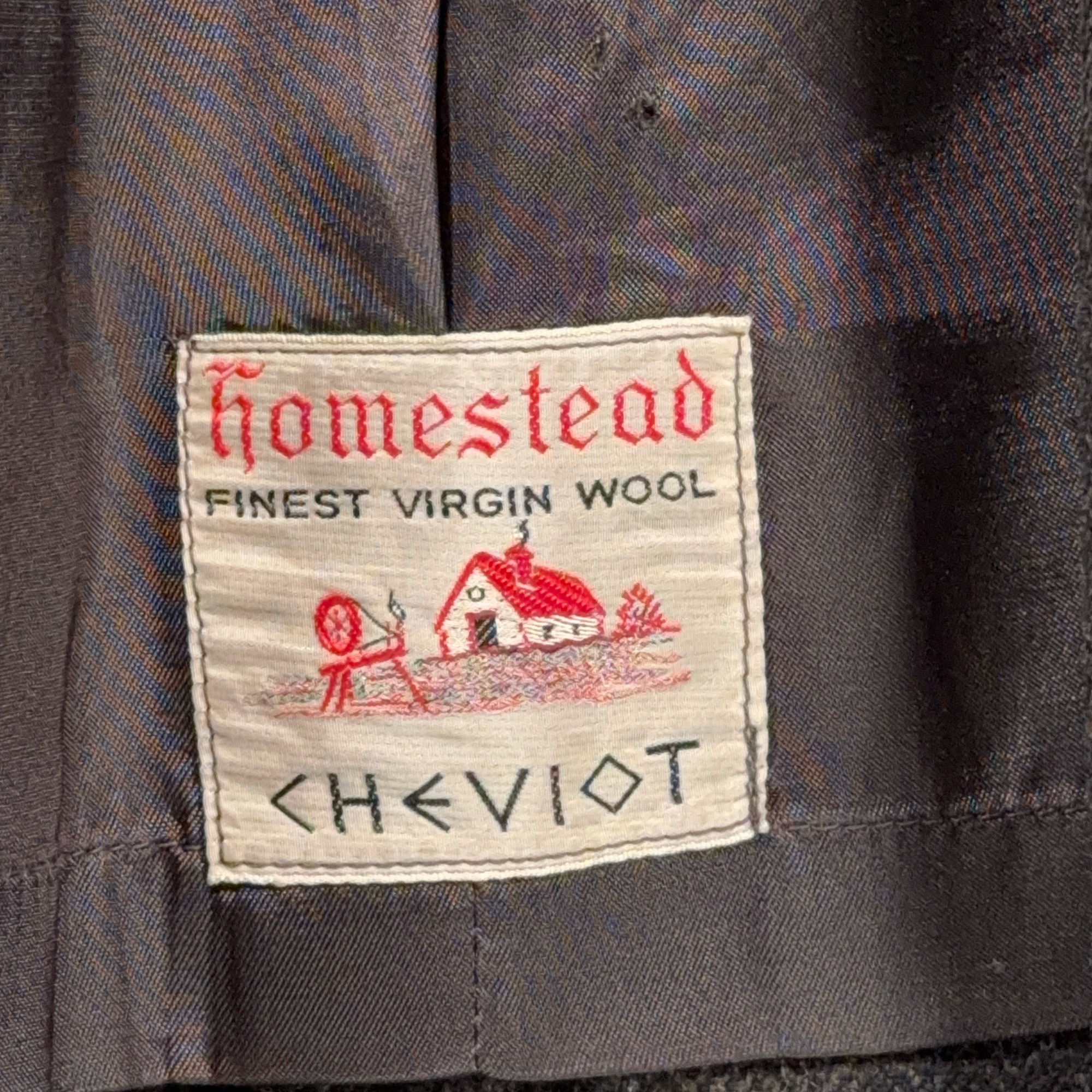 Vintage Anderson Little Coat Adult LARGE Gray Herringbone Wool Long USA 60s-8 Vintage Anderson Little Coat Adult LARGE Gray Herringbone Wool Long USA 60s