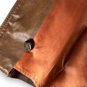 Vintage Puritan Coat Adult MEDIUM Brown Leather Belted Spy Car Coat Belted 70s