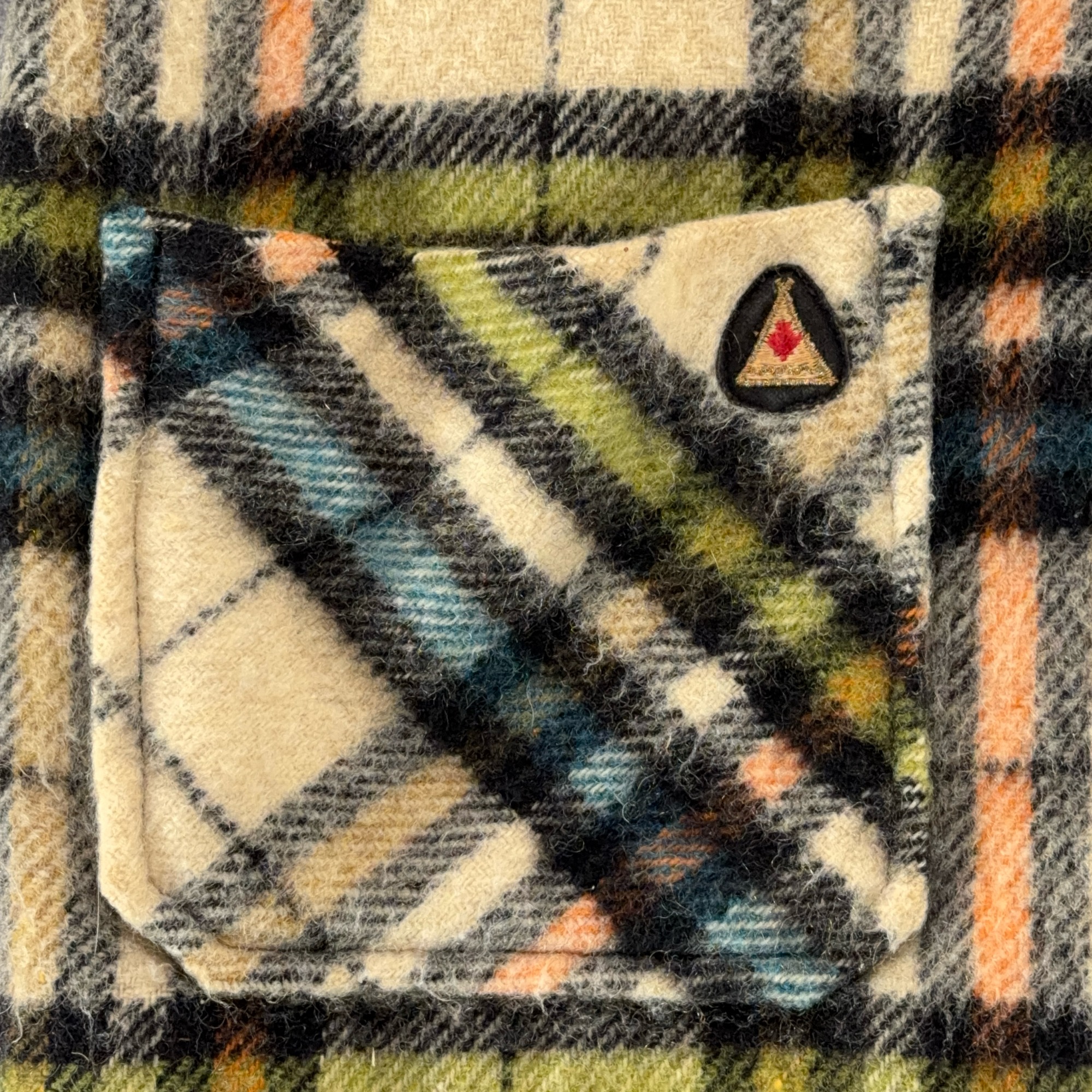 Vintage Canadian Camper Shirt Shirt Adult LARGE Brown Plaid Wool Mohair Coat 60s-11 Vintage Canadian Camper Shirt Shirt Adult LARGE Brown Plaid Wool Mohair Coat 60s