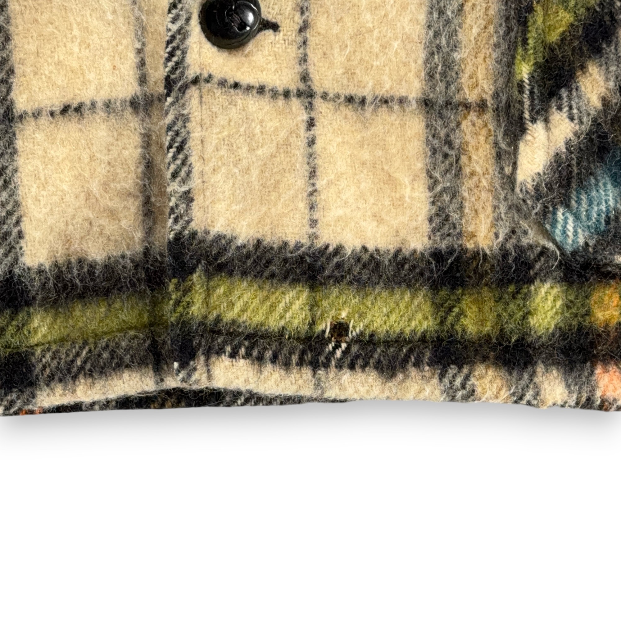 Vintage Canadian Camper Shirt Shirt Adult LARGE Brown Plaid Wool Mohair Coat 60s-12 Vintage Canadian Camper Shirt Shirt Adult LARGE Brown Plaid Wool Mohair Coat 60s