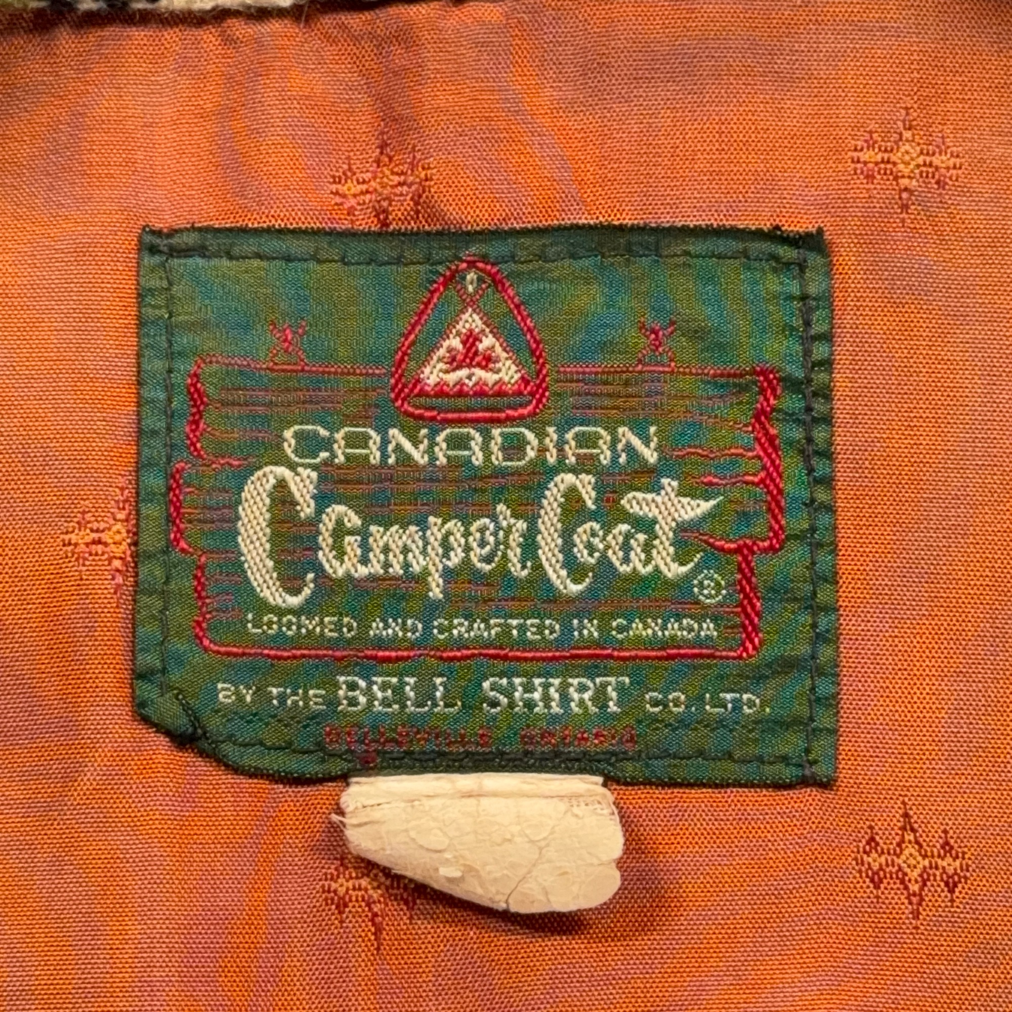 Vintage Canadian Camper Shirt Shirt Adult LARGE Brown Plaid Wool Mohair Coat 60s-5 Vintage Canadian Camper Shirt Shirt Adult LARGE Brown Plaid Wool Mohair Coat 60s