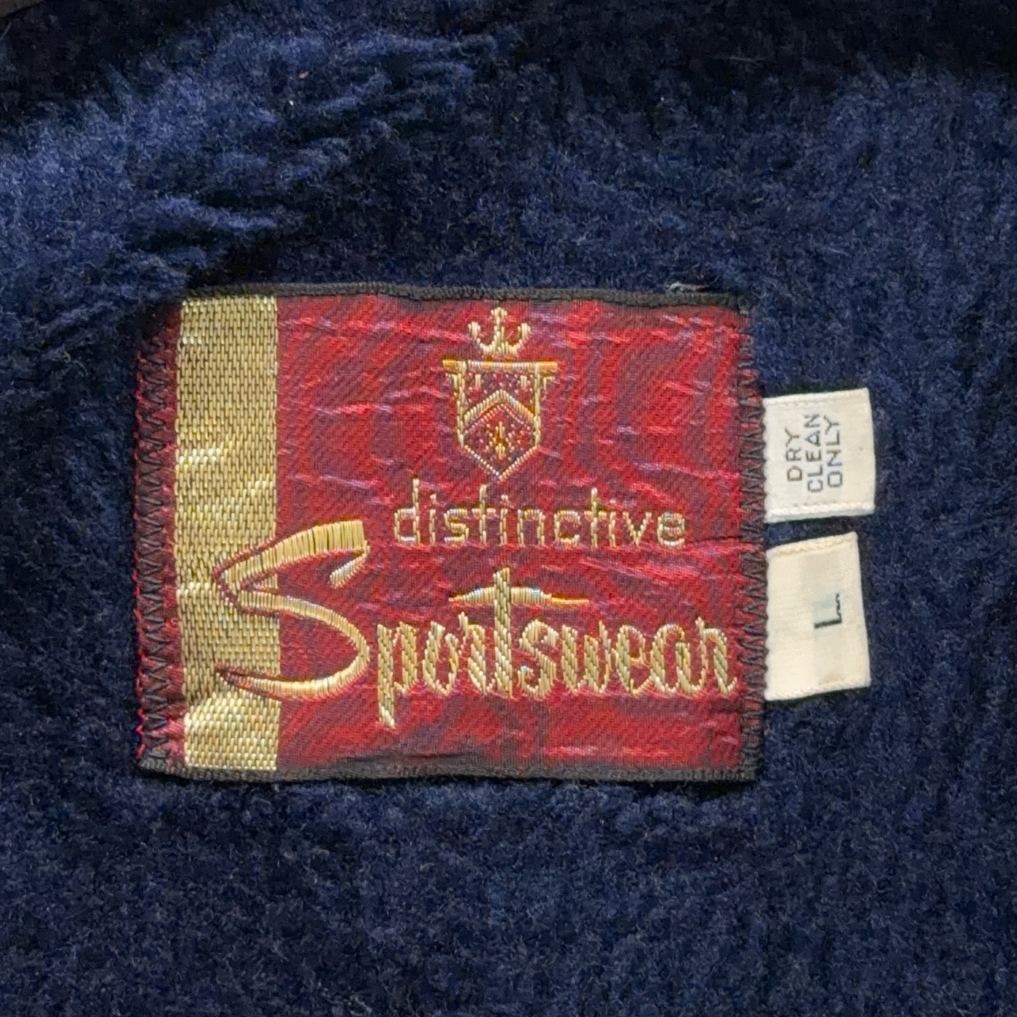 Vintage Distinctive Sportswear Shirt Adult MEDIUM Black Plaid Pile Lined 70s-5 Vintage Distinctive Sportswear Shirt Adult MEDIUM Black Plaid Pile Lined 70s