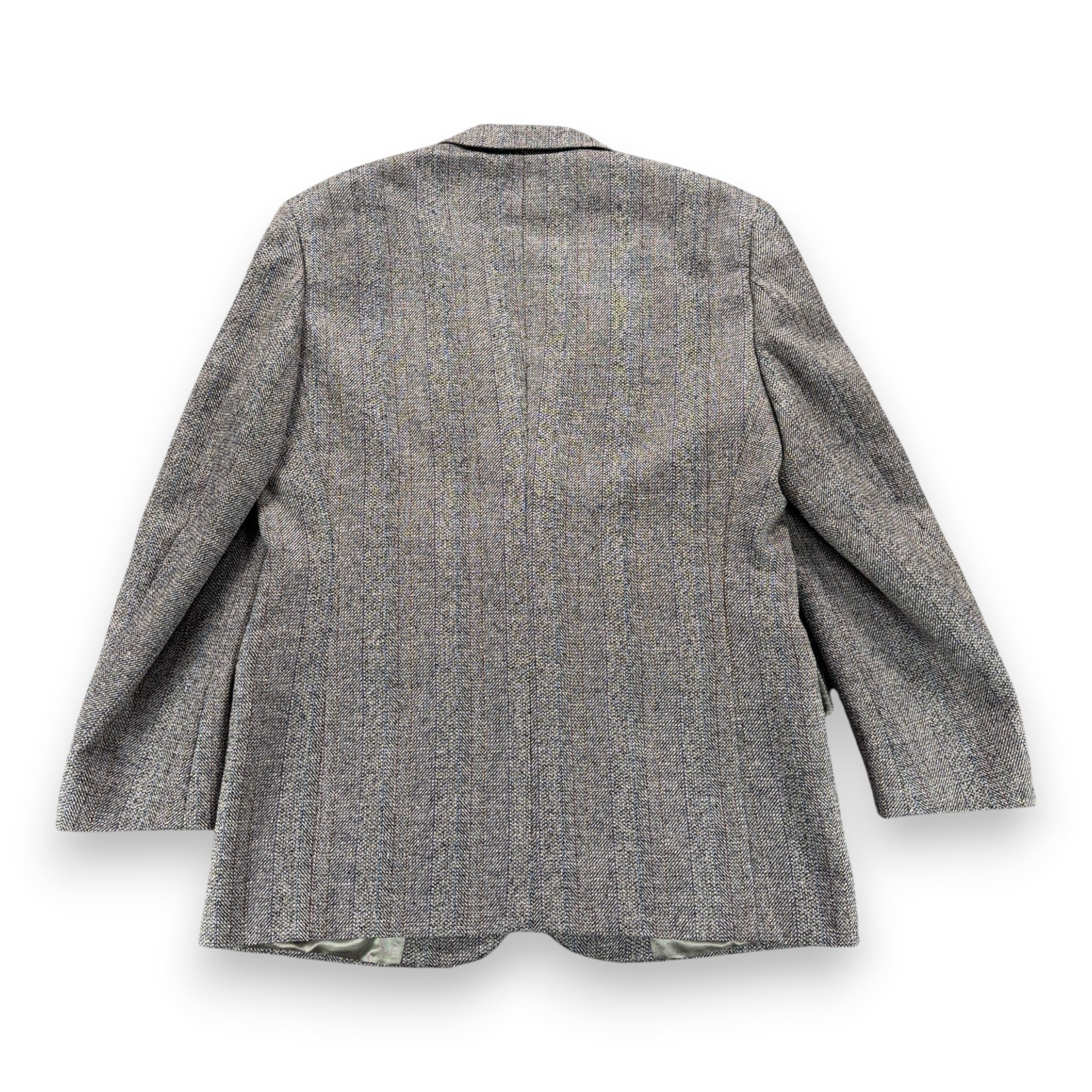 Vintage Christian Dior Jacket Mens 43R Gray Blazer Monsieur Flecked USA 80s-3 Vintage Christian Dior Jacket Mens 43R Gray Blazer Monsieur Flecked USA 80s