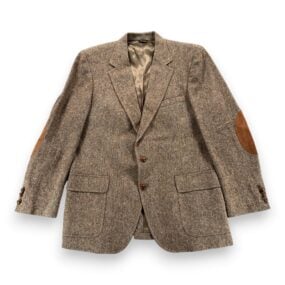 Vintage PBM Jacket Mens 42 Brown Tweed Blazer Philadelphia Best USA 70s