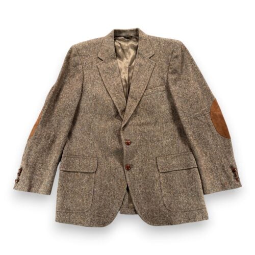 Vintage PBM Jacket Mens 42 Brown Tweed Blazer Philadelphia Best USA 70s